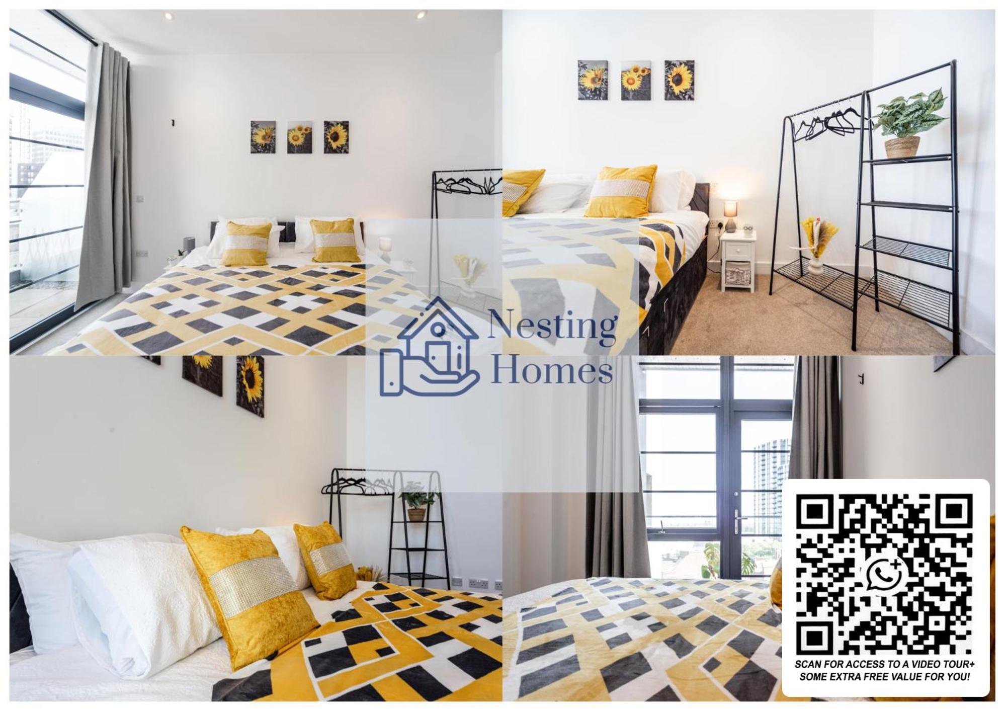 Apartment Long Term O2-canary Wharf-excel- Contractors-families-corporate People- Wifi 500mb-flex Checkin-shops-train Station *
